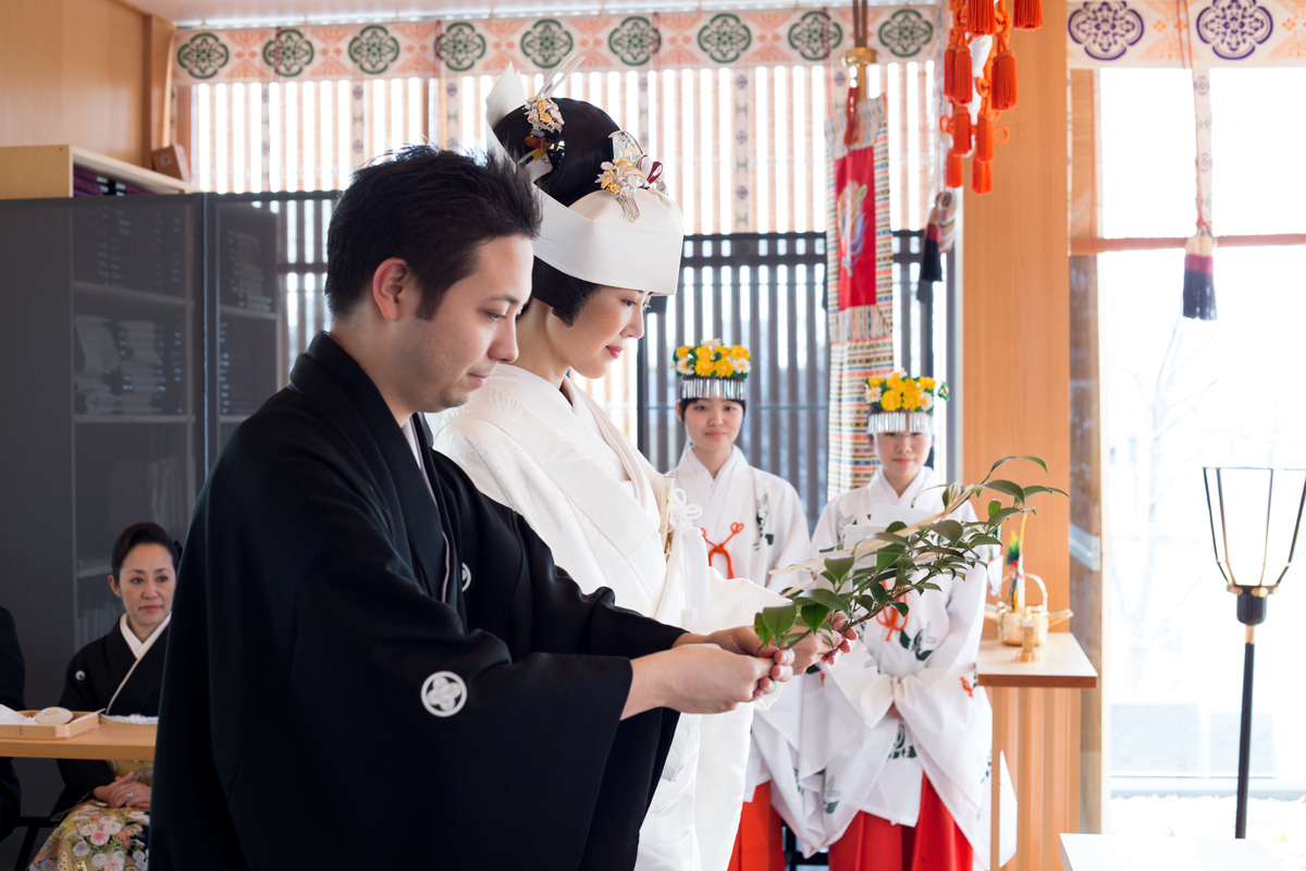 赤城神社の、神前式・披露宴